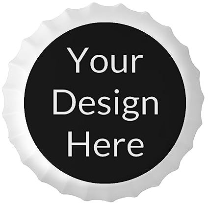 Personalised Bottle Caps Sign Custom Decorative Bottle Caps Metal Tin Signs Cafe Beer Bar Decoration Plat 14 Inches Wall Art Plaque Vintage Home Decor