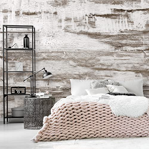 Ovegna Tapete – Shabby Chic Holz [196 x 140]