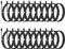 weishan 20-Pack USB C 48W PD Fast Charger Cable - Multipack USB-C to Type C Charging Cords Bulk, 3.3ft