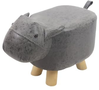 HTI living Kinderhocker Enrik Nilpferd Tierhocker Sitzhocker