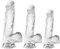 Realistischer Dildo mit Starker Saugnapf, Analdildo mit Echten Venen und Prallen Hoden Männer Anal Plug SM Masturbation Sex Toy G-Punkt Klitoris Vaginal Stimulator Sexspielzeug für Frauen Paare