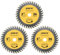 3PACK 3-Inch(75mm) 36T TCT Circular Saw Blade with 3/8-Inch(9.5mm) Arbor, Fast Clean Wood Plastic Cutting Cut-Off Wheel Compatible with Bosch Ridgid Ryobi Milwaukee Dewalt Worx Cut-Off Saw