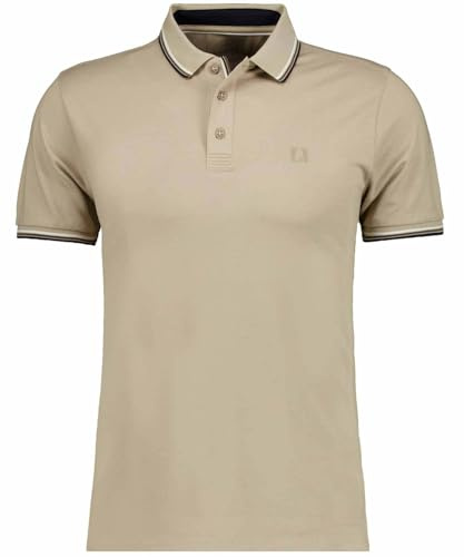 RAGMAN Herren Piqué-Polo Keep Dry, modern fit Hell-Beige-209, 3XL