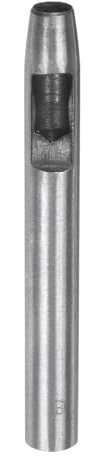 QUARKZMAN Perforadora Hueca para Cuero de 8 mm, Herramienta de Perforación Redonda para Cinturones, Acero al Carbono, Perforadora Individual para Cortar Cuero y Material Blando