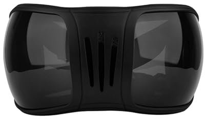 Ubxvamm Haustier-Sonnenbrillenschutz für Reiter, Pferde für den nördlichen Bereich mit verstellbarem Riemen, für Outdoor-Sportarten