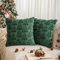 Kissenbezug Weihnachten 45x45cm,2er Set Weihnachtskissenbezug Kissenhülle Weihnachten,Weihnachts Kissenbezüge Weihnachtsdeko Winter Deko Innen Christmas Decorations Aesthetic (Grün-Tannenbaum-2)