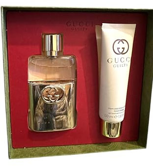 Guccl GUILT Eau de Parfum und Bodylotion, 50 ml, Reisegröße, Geschenk-Set