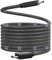 JianHan Magnetic USB C Cable Coiled 3.3ft/1m Organized Clutter-Free Self Coiling Magnetic USB C to USB C Cable 60W Fast Charging for iPhone 16,15,Samsung Galaxy S23 S22 S21,S20,Google Pixel,LG Black