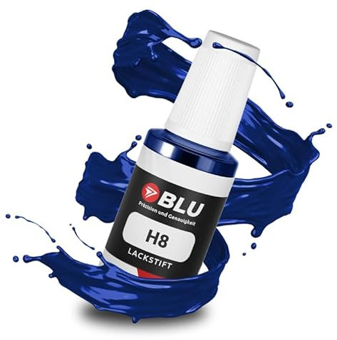 BLU Auto Lackstift Blau kompatibel für Ford H8 BLAU Electric Spice | Auto Lack Reparatur Ausbesserungslack