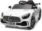LEADZM Voiture électrique pour Enfants 12V Mercedes Benz AMG avec Télécommande 2.4G, Véhicule Electrique Enfant 2 Portes avec MP3 (Blanc)