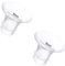 2PCS Flange Insert 18mm Compatible with Momcozy M9/M6/M5/S12 Pro/S9 Pro/Medela/Spectra/Bellababy/Lansinoh/Elvie/Nuliie/KISSBOBO/ANWIKE 24mm Wearable Breast Pump Replacement Accessories