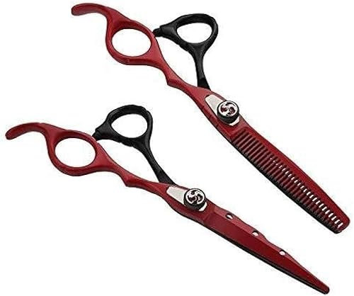 Professionelles Friseurscheren-Set – 6,5 Zoll lange Haarschneide- und Effilierschere aus Edelstahl für den Gebrauch zu Hause und im Salon