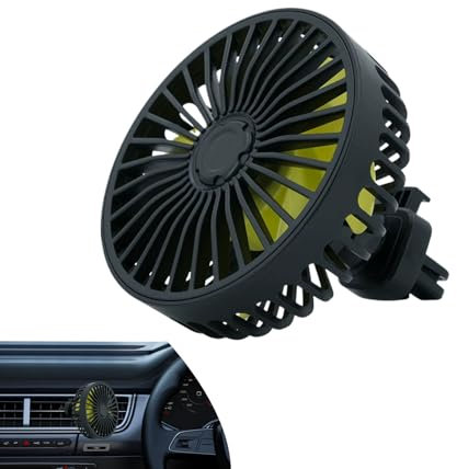 Celuicion Ventilateur De Voiture Portatif | Climatiseur de Bureau Auto Rafraîchissant - Accessoires Rafraîchissants pour Jours Chauds – Utilisation Intérieur Extérieur Maison et Véhicule