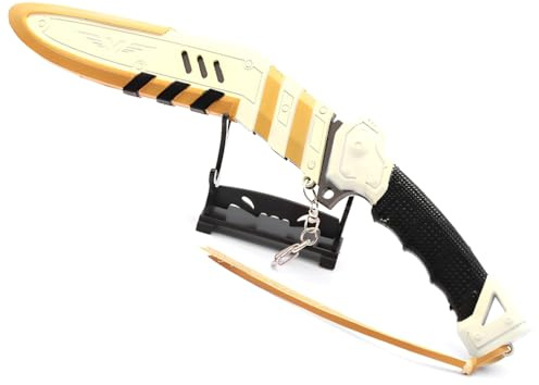 Huadafun APEX Heirloom Bangalore Ornamente 11,8 Zoll Vollmetall Cosplay Requisiten Modellsammlung Büro Spielzimmer Desktop-Dekoration Geschenke für Sammler