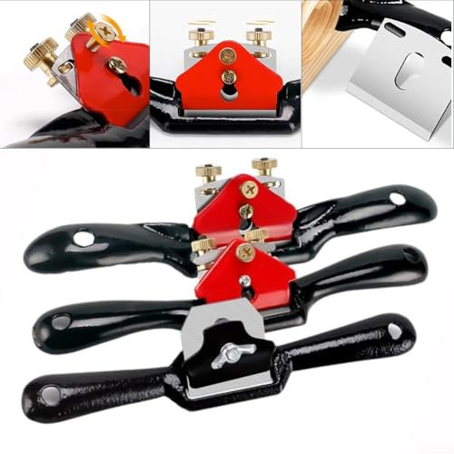 Rabot en bois léger et compact pour un transport facile vers les ateliers et les chantiers (noir)