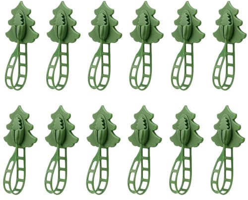 dijiusidy 12 teiliges Kamin Hänge Set, Kaminkranz Baum Design, wiederverwendbar, ideal für Türen, Treppenhäuser und andere Gegenstände.
