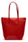 Lacoste Damen NF1890PO Einkaufstasche, High Risk Red, Einheitsgröße