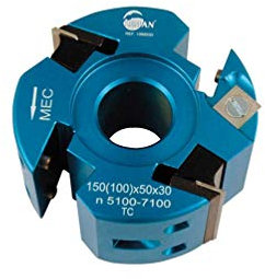 Leman - Porte-outils D. 120 mm Al. 50 mm Ht. 50 mm Z2 et V2 double entraxe : 24 mm et 30 mm - 126.50.50 - Leman