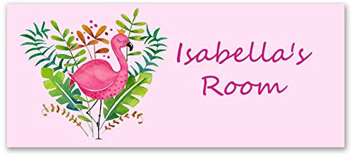 Tigerlilyprints Personalised Bedroom Door Plaque,Children's Name Plate, Boys,Girls Room Sign,Name on a Sign, Personalised Childrens Bedroom Door Signs.