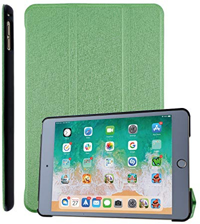 COOVY® Ultra Slim Cover für Apple iPad mini 5 (Model 2019) Smart Schutzhülle Case Hülle mit Standfunktion und Auto Sleep/Wake up | grün