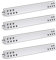 YOUFIRE Heat Plate Shield 43,2 cm Brennerabdeckung Grill Ersatzteile für Char-Broil Performance 4-Brenner 463335517, 463361017, 463673017 Gasgrill, 4er Set Edelstahl Heizzelt G4700-0004 - W1