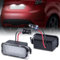OZ-LAMPE LED Kennzeichenbeleuchtung für Fo-rd Fiesta Focus S-MAX Grand C-MAX Mondeo Kuga Galaxy Range, Kennzeichen mit CAN-Bus, Nummernschildbeleuchtung LED 2 Stücke 18 * 2835 SMD
