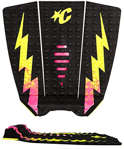 Creatures of Leisure Unisex – Erwachsene Creatures Mick Eugene Fanning Lite T. Black Fade Lime Traction, Schwarz, Pink, verblasst Limettengrün, OneSize