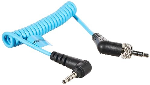 Sennheiser CL 35 TRRS Verriegelung 3,5mm auf TRS 3,5mm TRRS Spiralkabel