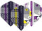 RED DRAGON Peter Wright Snakebite Purple Dart Flight Selection Pack