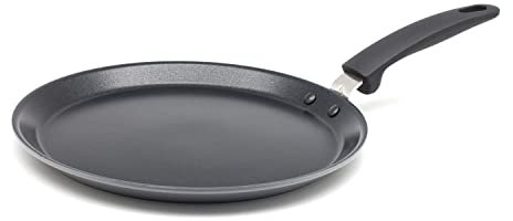 OXO SoftWorks harteloxierte 27,9 cm Grillpfanne, 3-lagige deutsche Antihaftbeschichtung, induktionsgeeignet, spülmaschinenfest, grau