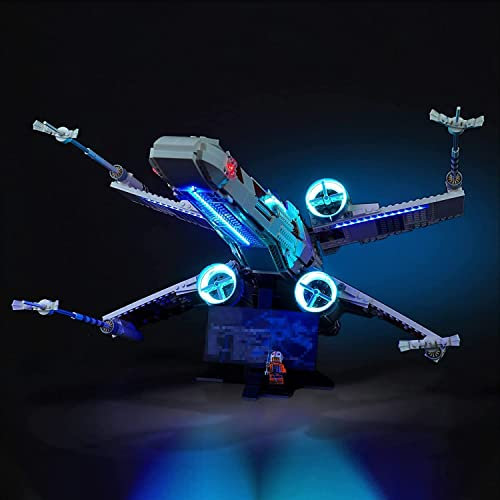 Led Licht Set Kompatibel mit Lego 75355 X-Wing Starfighter (Kein Modell), Dekorationsbeleuchtungsset für X-Wing Starfighter Kreative Spielzeug - Standard Version