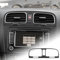 FDAIUN Alcantarn Auto Klimaanlage Entlüftung Verkleidung Auslass Panel Rahmen Abdeckung für Volkswagen Golf 6 2008 2009 2010 2011 2012 2013 Schwarz
