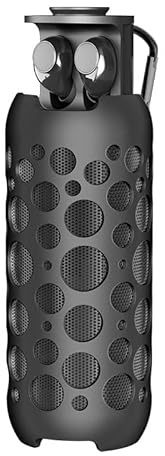 HELVES Outdoor tws wireless bluetooth headset bluetooth audio two-in-one speaker headset (Color : Black)