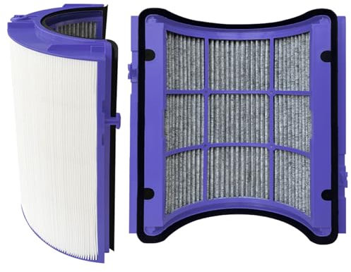 Sparesbarn HEPA + Kohlefilter Kompatibel mit Dyson PH01 Pure Humidify+Cool, PH02, HP06 Pure Hot+Cool Cryptomic, TP06 TP07 HP07 HP09, Luftreiniger Filter 970341-01, 965432-01