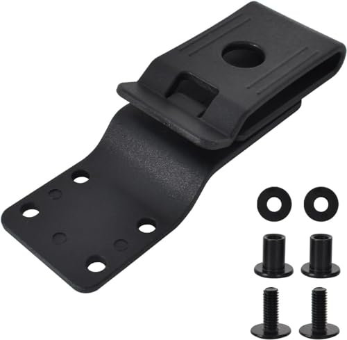Lohill Gürtelclip Messer, Messerhülle Gürtelclip, Messer Scheide Gürtel,Messer Holster Gürtel, Gürtelclip K-Scheide, Messerholster Für Gürtel,Gürtel Clip (mit 360-Grad-Schwenkhalter)