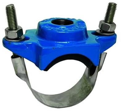 Guss-Greifschelle DN200 2 für Stahl-, Guss- und Betonrohre