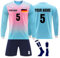 Deutschland T-Shirt Manuel Neuer Trikot 3-Teilig Set Generisch Langärmeliges Fußball-Set für Kinder - Trikot, Shorts, Socken für Erwachsene/Kinder