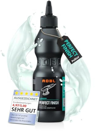 ADBL Perfect Finish (200ml) – Politur für maximalen Hochglanz – Entfernt leichte Kratzer und Hologramme – Show Car Finish - Ideal zur Vorbereitung auf Versiegelungen oder Wachs für Auto Lack