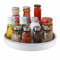 CHEFZOCO Plato Redondo Giratorio, Bandeja giratoria de Cocina, Organizador de Cocina y Nevera Rotatorio, Plato Antideslizante Estante, Plato Organizador de armarios, Altura 2.5 cm, Diámetro 30 cm
