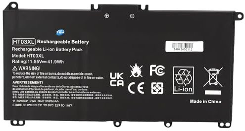 SIMPLETEK - Laptop Battery HT03XL HW03XL | Compatible with HP Series 240 245 246 250 255 256 G7 340 348 G5 470 14-C 14S-D 15-C 17-C