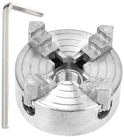 DIYEAH Drehmaschine Drehfutter Zinklegierungsfutter Diy-klemmenversorgung Handfutter Für Heimwerker Stabiles Drehfutter Metall