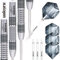 Unicorn Silver Star Michael Smith Steel Dart, 80% Tungsten, 26g