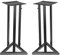 2x Adam Hall Monitor Stand Speaker Wide Spacious Tray Studio DJ