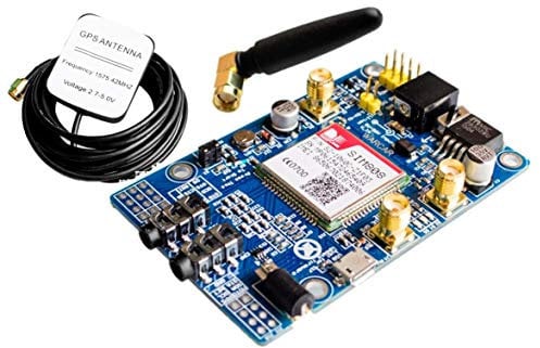 SIM808 Modul GSM GPRS GPS-Entwicklungs-Brett IPX SMA mit GPS GSM Antenne