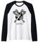 Warriors - Viking Axes - Norse Hero - Ragnar Lothbrok Axe Raglan Baseball Tee