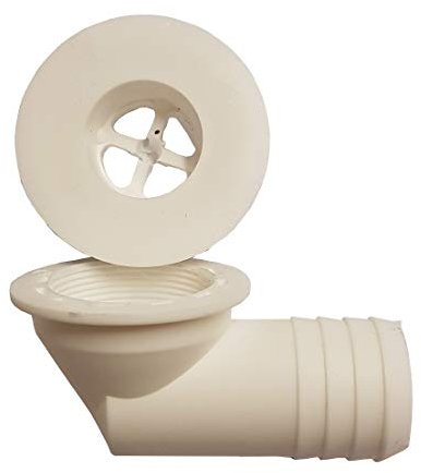 Bonde Siphon Sorti Coudé 90° Zadi Tuyau Diametre 25mm Camping car, Caravane