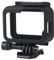 QIMEI-SHOP Gehäuse Rahmen Frame Kompatibel mit GoPro Hero 8 Black Actionkameras Zubehör Schutzgehäuse Case mit Sockel und Schraube Schwarz