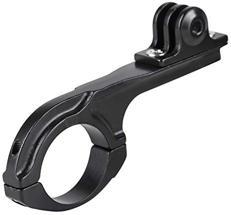 Sxhlseller Aluminium Alloy Q-shaped Handlebar Mount for 3 4 5 6 7, Bike Seatpost Pole Clamp Handlebar Camera Mount Adapter for Mountain Biking & Road Cycling(black)