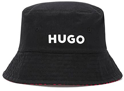 HUGO Herren Men-x 555_r Bucket Hat, Black1, S-M EU