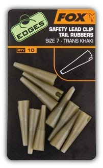 Fox Edges Lead Clip Tail Rubber Schlauch (10 Stück)